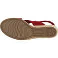thumbnail image 6 of Bella Vita Nadette II Espadrille Wedge Sling Back Sandals (Women), 6 of 6