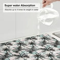 thumbnail image 5 of Vsdgher Hawaii Palms Dish Drying Mat Super Absorbent Drying Mat Large Dish Drying Mats for Kitchen Counter Kitchen Drying Mat 24" x 18", 5 of 7