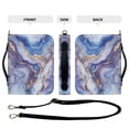 thumbnail image 5 of FOR U DESIGNS Marble Stripes Bible Cover Leather with Zipper Bible Book Carrying Case Size L Wear Resistant Bible Case Bible Washable Protector Holistic Bible Bags Personalized, 5 of 7