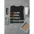 thumbnail image 3 of Autism Compliments T-Shirt Men -Smartprints Designs, Male 3X-Large, 3 of 4