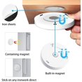 thumbnail image 4 of Motion Sensor Light, Battery Powered LED Night Light Step Lights Stair Closet Light Under-Cabinet Lighting Stick On Anywhere Lamp for Home, Kitchen, Hallway, Cabinet, Closet, Stairs, Bathroom, 4 of 9