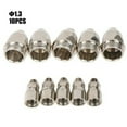 thumbnail image 3 of 10Pcs P-80 Plasma Cutter Consumable Torch Kit 1.1Mm-1.7Mm Nozzle Tip Electrode, 3 of 5