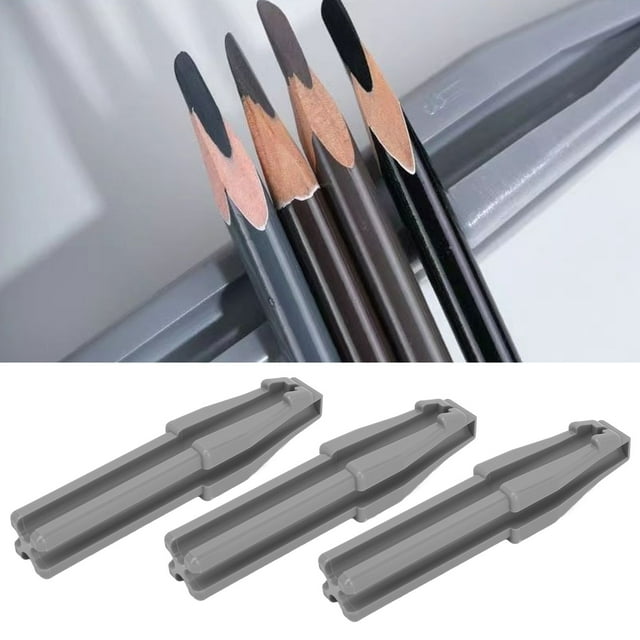 Outil de Aiguillage de Crayon à Sourcils, Outil de Aiguillage de Bec de Canard Résistant à l'Usure Longue Durée Facile à Utiliser Efficace pour Pointe Fine Crayon Cosmétique