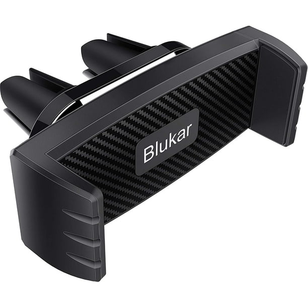 Blukar Car Phone Holder, Air Vent Phone Mount Holder for Car - Dual Vent  Clips Design, 360° Rotation Universal for All 