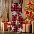 thumbnail image 2 of Hwmodou Male Hiking Pants Autumn Winter Christmas Home Fully Printed Cordless Pocket Pant Sports Workout Novetly Holiday Trousers L, 2 of 4