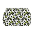 thumbnail image 2 of Hirioo Soccer and Football for Large Grid Mesh Pencil Case with Zipper Stationery Organizer Case, 2 of 7