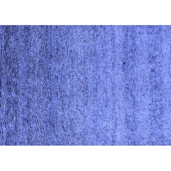 Ahgly Company Machine Washable Indoor Rectangle Oriental Blue Industrial Area Rugs, 5' x 8'