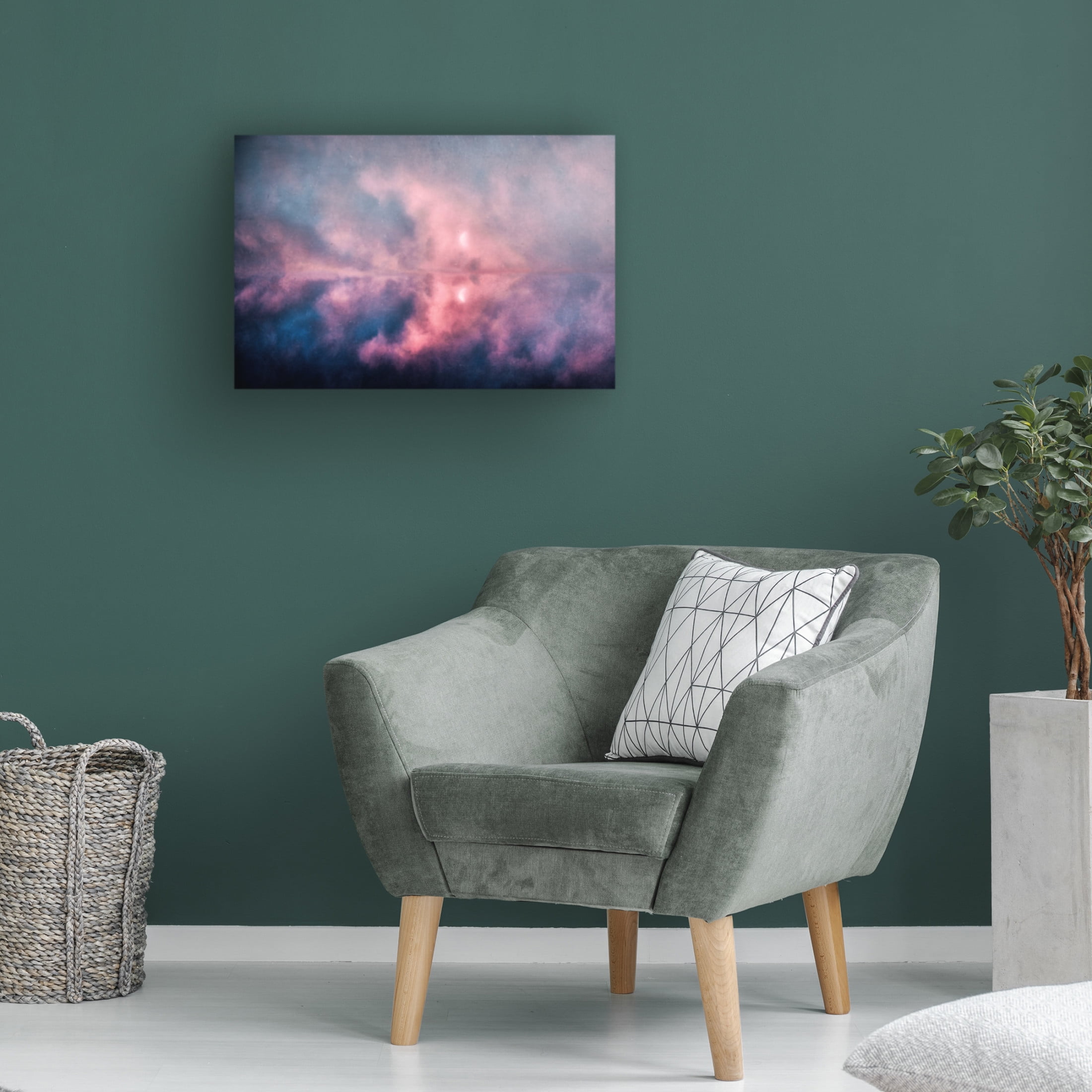 Trademark Fine Art Vitee Tao Mystical Moonrise I Canvas Wall Art