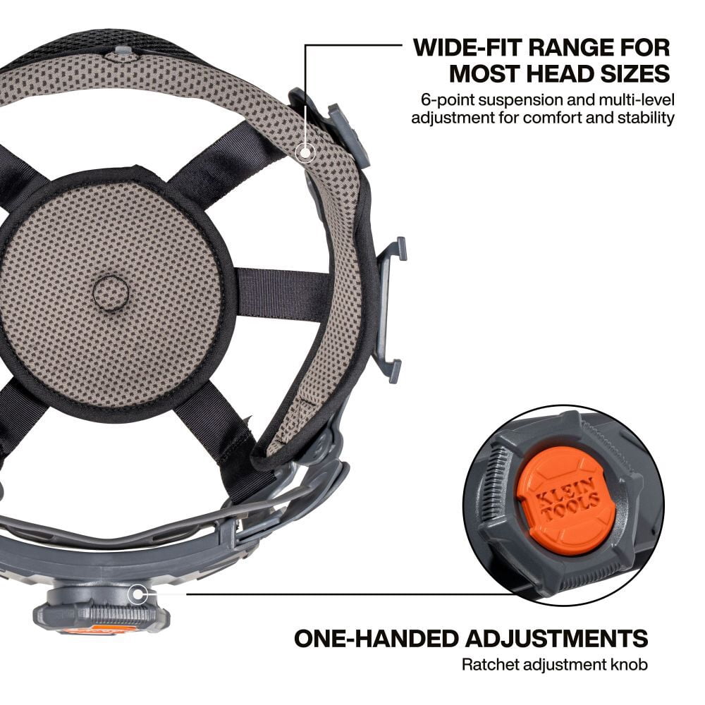 Klein Tools Full Brim Type 2 Hard Hat Suspension