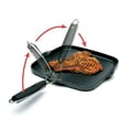 thumbnail image 2 of Starfrit Die-Cast Aluminum Nonstick 10-Inch Square Grill Pan with Foldable Handle, 2 of 4