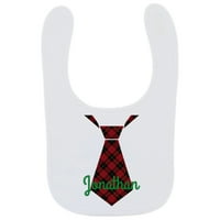 Personalized Baby Christmas Colors Bib