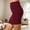 Red 2, variant on Skirts for Women Summer Easy-Care High waist Pencil Skirt for Daily and Casual Wear Sleek Slim Fit Skirt for Everyday Comfort and Work Red 3 XL
