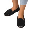 thumbnail image 3 of Sngxgn Women's Flats Comfort Ballet Flats Shoes Casual Slip On Shoes(Black,38), 3 of 6