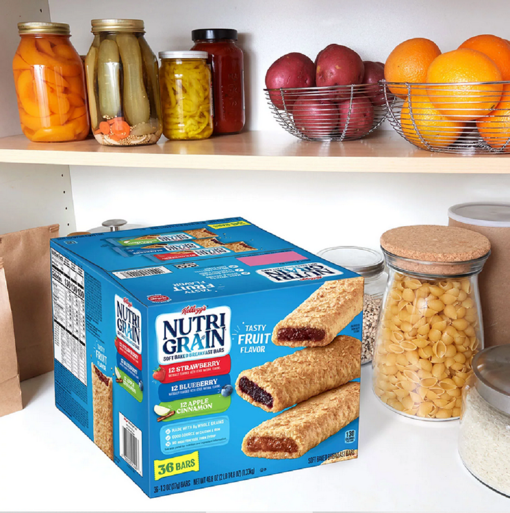 Kellogg's Nutri-Grain Bars Variety Pack (1.3 oz., 36 pk.)