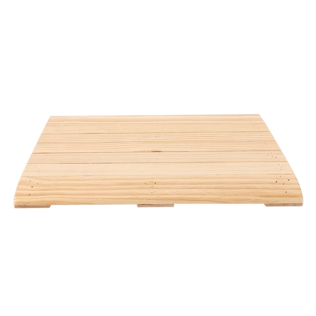 Raindrops Portable Wood Ramp for Home Entry with Adjustable Height and Stable Antislip Design
