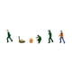 thumbnail image 5 of Figuras de diorama en miniatura Strade Fareast Limited 4x1/64 personas Verde, 5 of 8