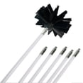 thumbnail image 1 of Nylon Chimney Brush and Rods Kit Electrical Rotary Drill Drive Sweeping Cleaning Tool with Long Flexible Rods 12FT, 1 of 10