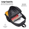thumbnail image 3 of Bingfone Modern Urban Monkey for Simple Large Capacity Backpack, Adjustable Strap Backpack Travel Bag Sports Bag, Unisex, 3 of 6