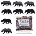 thumbnail image 2 of Confetti Grizzly Bear in Black - Half Pound (8 oz) - CCL9406, 2 of 8
