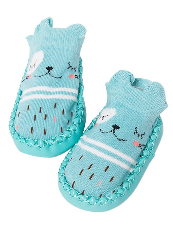 Cute Baby Girl Boys Anti-slip Socks Infant Toddler Newborn Soft Sole Shoes Sock 