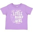 thumbnail image 3 of Inktastic Little Surf Girl with Surfboard Girls Toddler T-Shirt, 3 of 5