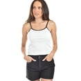 thumbnail image 4 of Top de tirantes /Juvenil, 0188 (Blanco) blanco CH, 4 of 5