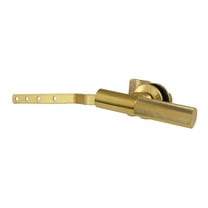 Kingston Brass KTKNL7 Convergent Front Mount Toilet Tank Lever with Knurled Handle in Brushed Brass