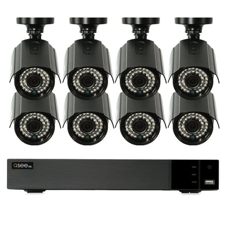 8 CHANNEL 1080P DVR WITH 8 X 1080P HD BULLET SECURITY CAMERA AND 2TB HDD