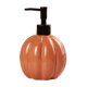 thumbnail image 1 of Dispensador de jabón de calabaza de Halloween DOMELAY, dispensador de jabón de manos de otoño para uso diario en el hogar, naranja y negro, 1 of 8