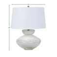 thumbnail image 3 of Crestview Collection Ashton 3-Way Ceramic Table Lamp with White Linen Shade, 3 of 3