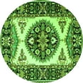 thumbnail image 1 of Ahgly Company Indoor Round Persian Green Traditional Area Rugs, 3' Round, 1 of 1