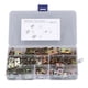 thumbnail image 1 of M Buder 110 Piezas Clips de Tuerca en U Sujetadores de Acero Inoxidable y Manganeso con Caja, 1 of 9
