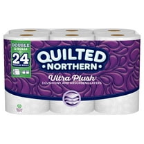 Quilted Northern Ultra Plush, 12 Double Rolls, Toilet Paper