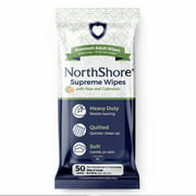 NorthShore Supreme Quilted Wipes, X-Large, Pack/50