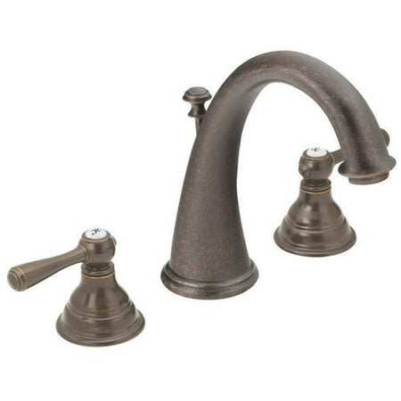 Kingsley Oil Rubbed Bronze Two-handle Bathroom Faucet