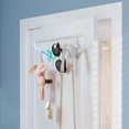 thumbnail image 5 of Gancho de asta de ciervo, gancho para llaves, gancho adhesivo para pared, gancho para puerta de baño, gancho para cepillo de dientes, gancho multifunción para decoración del hogar, 4 piezas ER, 5 of 5