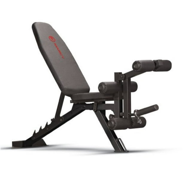 Marcy Adjustile 6 Position Utility Bench with Leg Developer and High