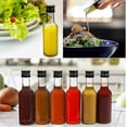 thumbnail image 4 of Mini Liquor Bottles (24 Pack) - Reusable Plastic 50ml Empty Spirit Bottles With Black Screw Caps And Liquid Funnel For Easy, 4 of 4