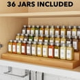 thumbnail image 2 of SpaceAid 36 Pcs Spice Jars with Labels, Empty 4oz Glass Spice Bottle, 2 of 7
