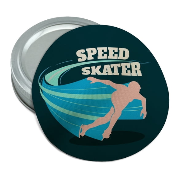 Speed Skater Ice Skating Fast Round Rubber Non-Slip Jar Gripper Lid Opener