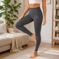 thumbnail image 2 of PBFRDSJ Women High Waist Leggings Ankle Full Length Soft Yoga Workout Pants with Pockets for Cycling Running, 2 of 9