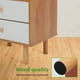thumbnail image 3 of Mesita de noche de madera, mesita de noche con cajón, mesita de noche pequeña con almacenamiento para dormitorio, 3 of 7