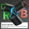 thumbnail image 7 of Portable Bluetooth Speaker with Lights, Powerful Crystal Clear Sound, IPX7 Waterproof, All Day Playtime, AUX&TF-Card Input, Bluetooth 5.4, TWS Paring, Small Wireless Speaker for Outdoor, Gift Ideas, 7 of 7