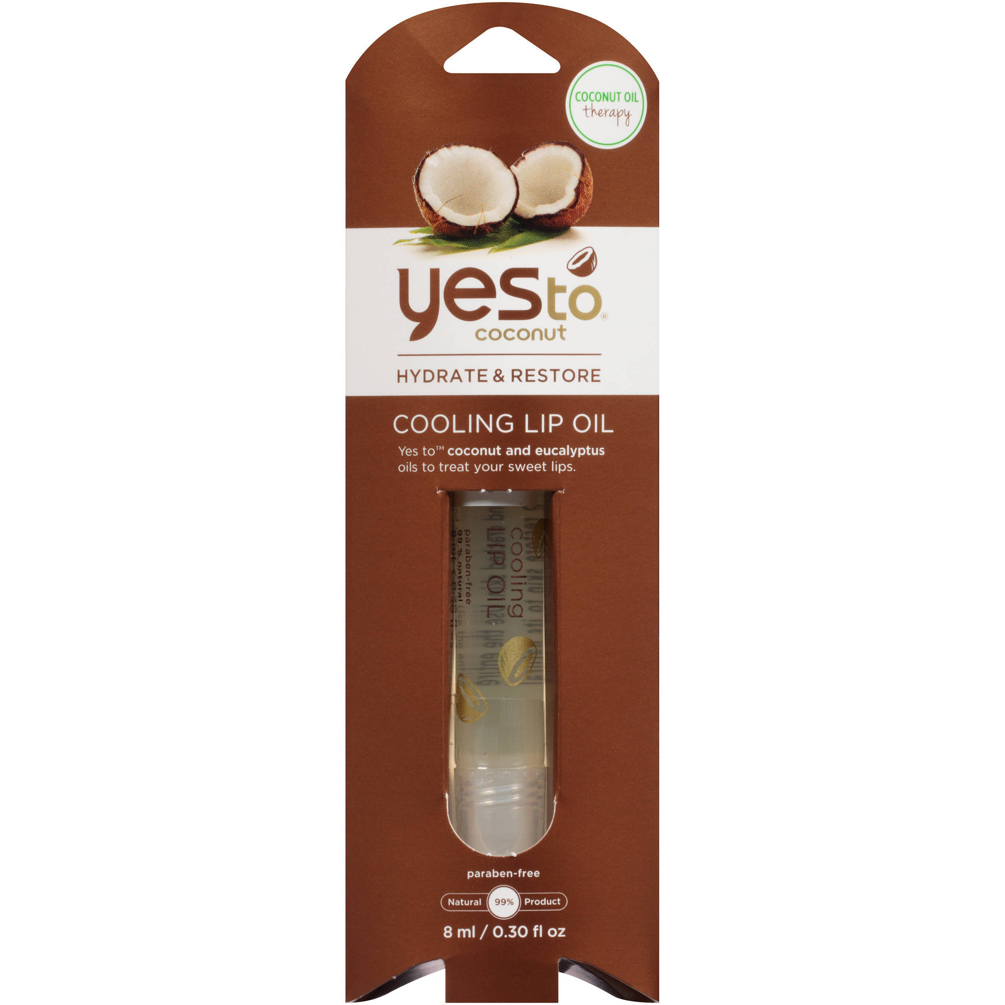 Yes To Cooling Lip Oil Coconut .3 fl oz - image 3 of 3