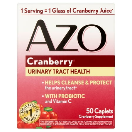 Azo Cranberry All Natural Cranberry Supplement 50 ct
