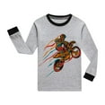 thumbnail image 3 of Ensembles de Pyjamas pour Tout-Petits et Petits Garçons 3-8T, 100 % Coton, Pyjamas à Manches Longues pour Enfants - Camion, 3 of 8