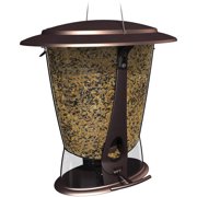 PerkyPet 2 lb Copper Panorama Bird Feeder