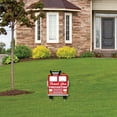 thumbnail image 3 of Big Dot of Happiness Thank You Firefighters - Outdoor Lawn Sign - First Responders Appreciation Yard Sign - 1 Piece, 3 of 7