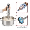 thumbnail image 4 of Vaparinckl Immersion Blender, 24-Speed 1100W Stainless Steel Handheld Blender, 5-in-1 with Turbo, Hand Mixer Stick Blender with Chopper, Beaker, Whisk&Milk Frother for Kitchen, Smoothies, Food Mixer, 4 of 9