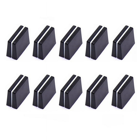 10pcs Fader Caps Mixer Fader Slider Knobs Replacement Buttons Caps for Mixer Console Accessorie 5219